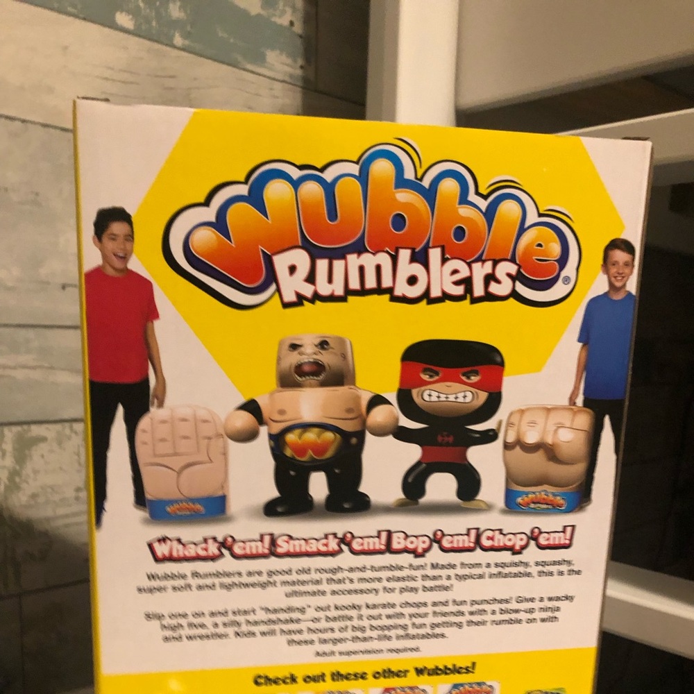 Wubble Rumblers Inflatable Air Ninja - Picture 2 of 2